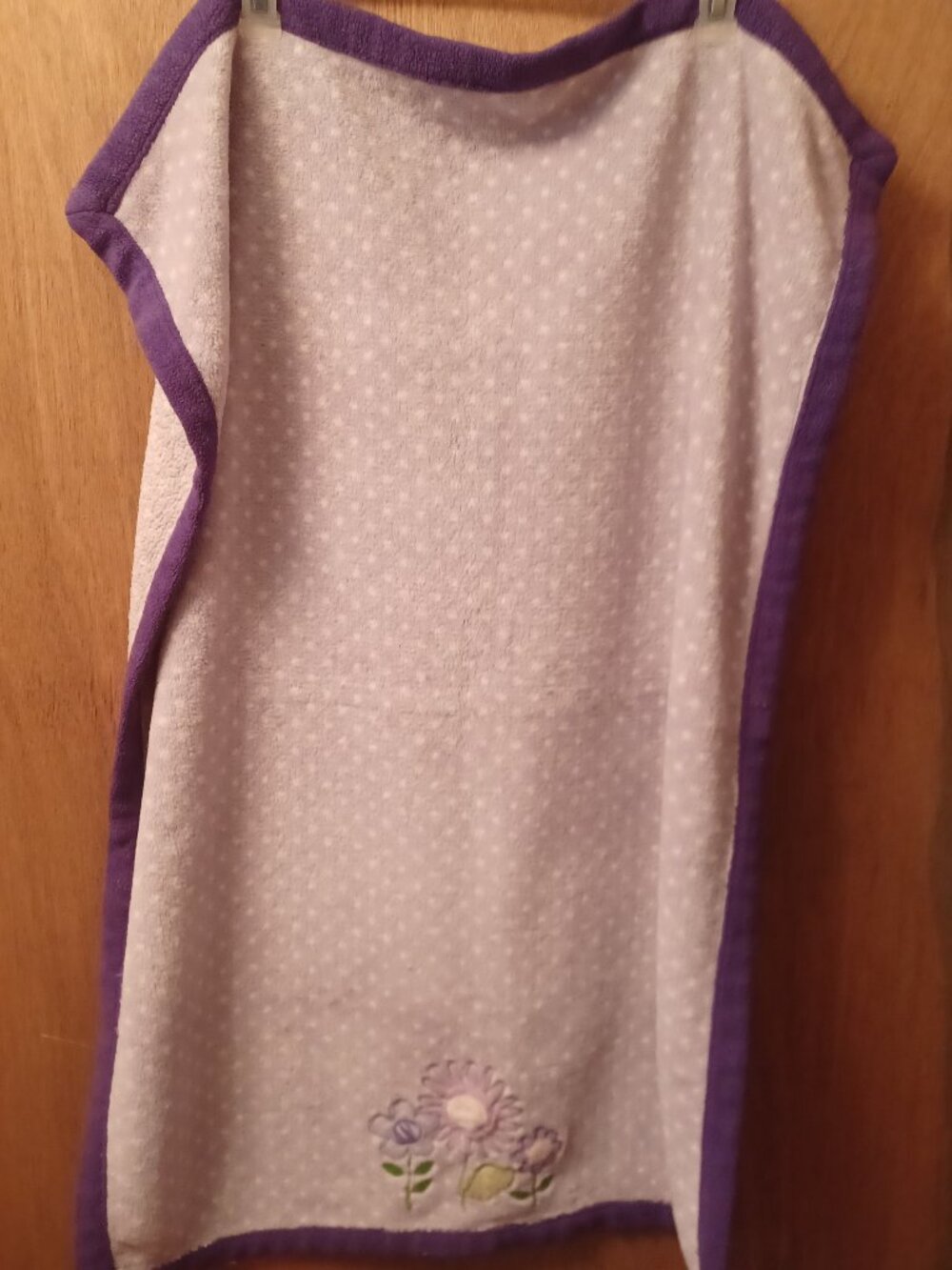 Child Of Mine Carter's Purple Fleece Baby Boys  Blanket